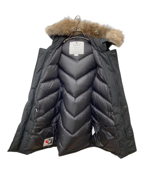 WOOLRICH（ウールリッチ）WOOLRICH (ウールリッチ) EDIFICE (エディフィス) 別注NEW ARCTIC PARKA WOCPS2944 ブラック サイズ:XSの古着・服飾アイテム