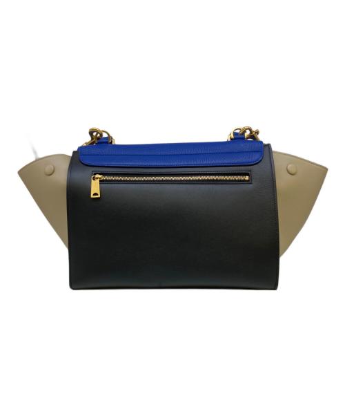 CELINE（セリーヌ）CELINE (セリーヌ) 2WAYバッグ ブルーの古着・服飾アイテム