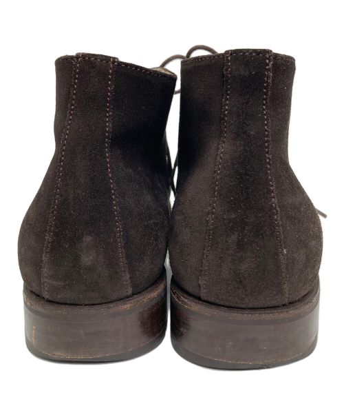 berwick（バーウィック）berwick (バーウィック) チャッカーブーツ ブラウン サイズ:7の古着・服飾アイテム