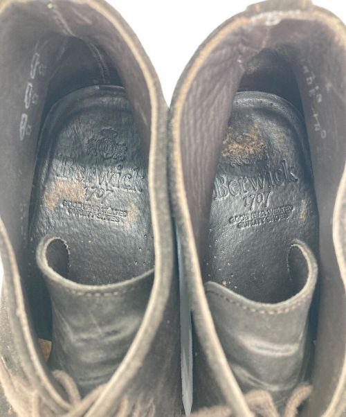 berwick（バーウィック）berwick (バーウィック) チャッカーブーツ ブラウン サイズ:7の古着・服飾アイテム