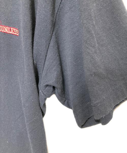 NOUNLESS（ナウンレス）NOUNLESS (ナウンレス) COLLEGE LOGO BIG TEE ネイビー サイズ:不明の古着・服飾アイテム
