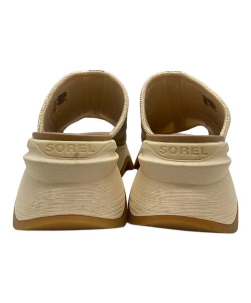 SOREL（ソレル）SOREL (ソレル) KINETIC IMPACT SLIDE HIGH SANDAL ベージュ サイズ:SIZE 24.5cmの古着・服飾アイテム
