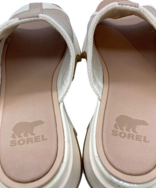 SOREL（ソレル）SOREL (ソレル) KINETIC IMPACT SLIDE HIGH SANDAL ベージュ サイズ:SIZE 24.5cmの古着・服飾アイテム