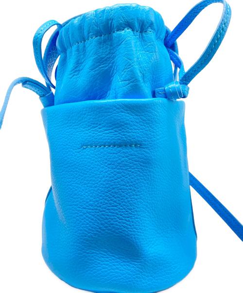 Thehighlights（ザハイライツ）Thehighlights (ザハイライツ) pot 2WAYショルダーバッグ ブルーの古着・服飾アイテム