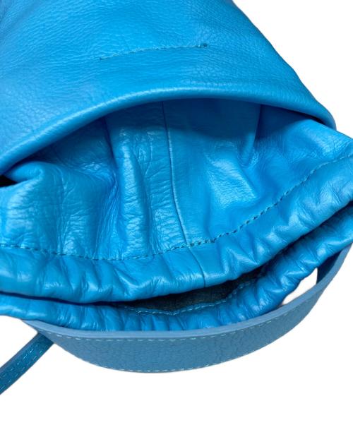 Thehighlights（ザハイライツ）Thehighlights (ザハイライツ) pot 2WAYショルダーバッグ ブルーの古着・服飾アイテム