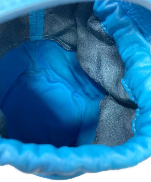 Thehighlights（ザハイライツ）Thehighlights (ザハイライツ) pot 2WAYショルダーバッグ ブルーの古着・服飾アイテム