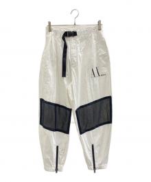 ARMANI EXCHANGE（アルマーニ エクスチェンジ）の古着「BEATS White Jogger Pants」｜ホワイト
