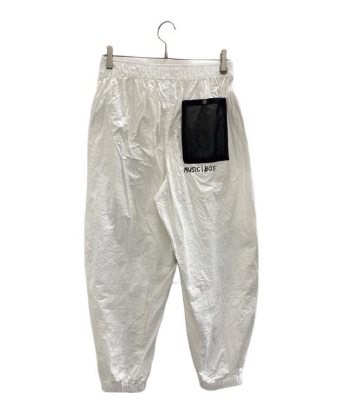 ARMANI EXCHANGE（アルマーニ エクスチェンジ）ARMANI EXCHANGE (アルマーニ エクスチェンジ) BEATS White Jogger Pants ホワイト サイズ:81cmの古着・服飾アイテム