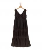 HER LIP TOハーリップトゥ）の古着「Must Have Summer Dress」｜ブラウン