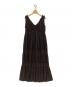 Her lip to（ハーリップトゥ）の古着「Must Have Summer Dress」｜ブラウン