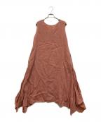 23区ニジュウサンク）の古着「LIBECO フレアワンピース」｜ピンク