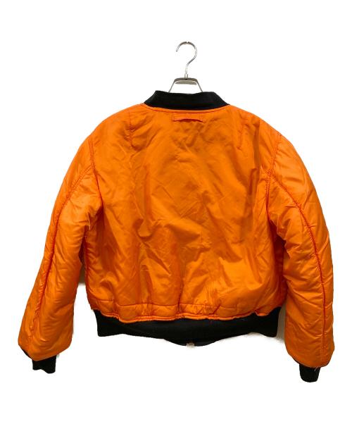 ALPHA（アルファ）ALPHA (アルファ) NEW YORK FILM ACADEMY MA-1ジャケット ブラック サイズ:XLの古着・服飾アイテム