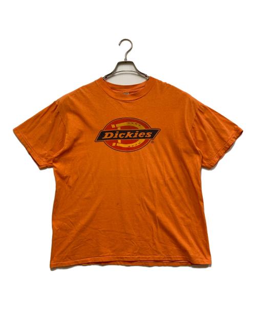 Dickies（ディッキーズ）Dickies (ディッキーズ) ロゴプリントTシャツ オレンジ サイズ:XLの古着・服飾アイテム