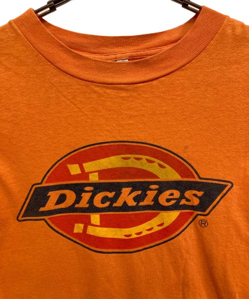 Dickies（ディッキーズ）Dickies (ディッキーズ) ロゴプリントTシャツ オレンジ サイズ:XLの古着・服飾アイテム