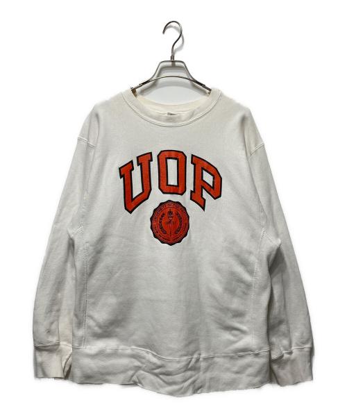 Champion（チャンピオン）Champion (チャンピオン) 80'Sリバースウィーブカレッジスウェット ナチュラル サイズ:XLの古着・服飾アイテム