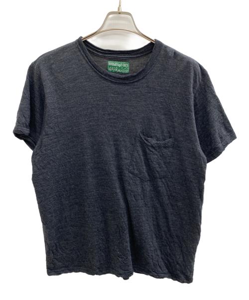 BROWN by 2-tacs（ブラウンバイツータックス）BROWN by 2-tacs (ブラウンバイツータックス) BAA#1 POCKET Tシャツ チャコールグレー サイズ:XLの古着・服飾アイテム