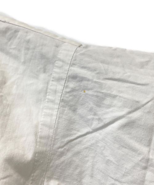 EURO VINTAGE（ユーロヴィンテージ）EURO VINTAGE (ユーロヴィンテージ) グランパシャツ ホワイト サイズ:表記不明の古着・服飾アイテム