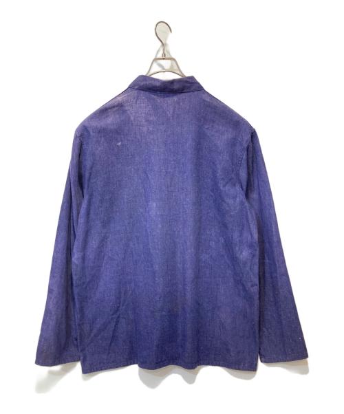 EURO VINTAGE（ユーロヴィンテージ）EURO VINTAGE (ユーロヴィンテージ) フレンチワークジャケット ネイビー サイズ:54の古着・服飾アイテム