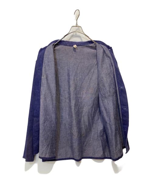 EURO VINTAGE（ユーロヴィンテージ）EURO VINTAGE (ユーロヴィンテージ) フレンチワークジャケット ネイビー サイズ:54の古着・服飾アイテム