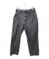 Oblada（オブラダ）の古着「タックデニムパンツ」｜ブラック