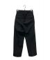 Oblada (オブラダ) OFFICER PANTS　オフィサーパンツ ブラック サイズ:SIZE24：9000円