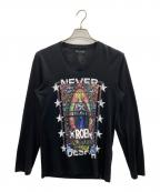 Roenロエン）の古着「MOSATIC MARIA L/S/LONG TEE」｜ブラック