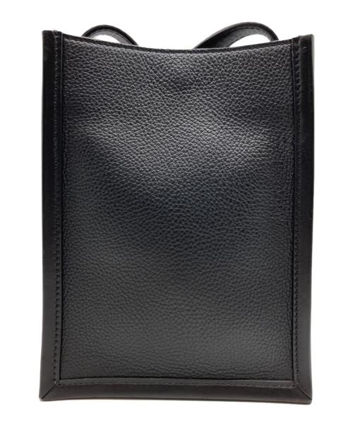 ALEXANDER McQUEEN（アレキサンダーマックイーン）ALEXANDER McQUEEN (アレキサンダーマックイーン) ミニ ロゴ エンブロイダリー クロスボディ バッグ ブラックの古着・服飾アイテム