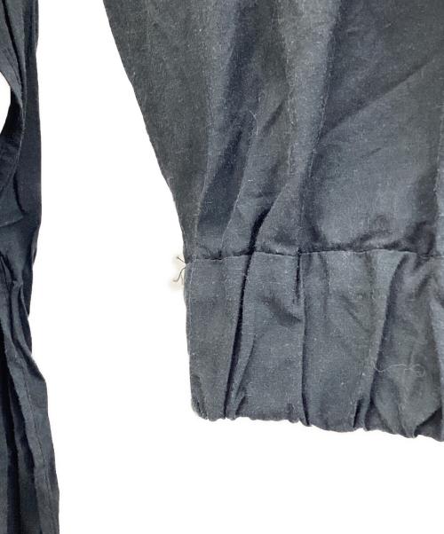 BLUE LABEL CRESTBRIDGE（ブルーレーベルクレストブリッジ）BLUE LABEL CRESTBRIDGE (ブルーレーベルクレストブリッジ) ポプリンワンピース ブラック サイズ:SIZE 38の古着・服飾アイテム