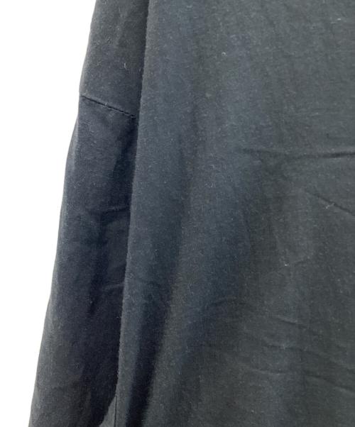 BLUE LABEL CRESTBRIDGE（ブルーレーベルクレストブリッジ）BLUE LABEL CRESTBRIDGE (ブルーレーベルクレストブリッジ) ポプリンワンピース ブラック サイズ:SIZE 38の古着・服飾アイテム