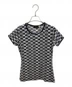 FENDIフェンディ）の古着「ロゴプリントカットソー」｜ブラック