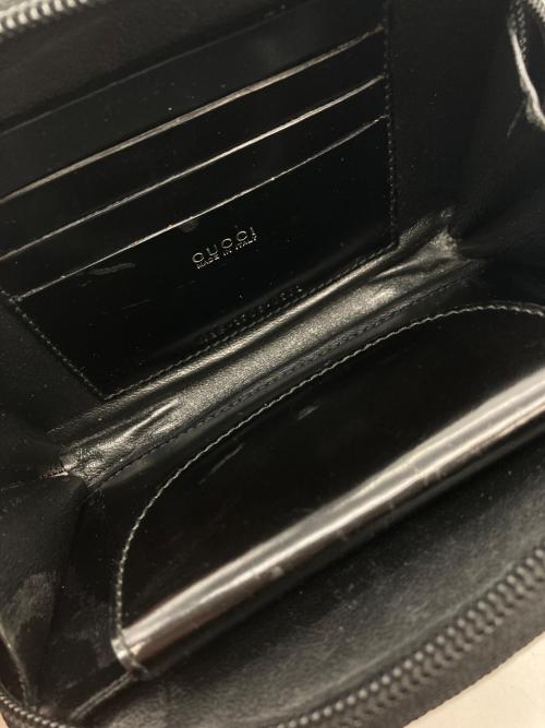 GUCCI（グッチ）GUCCI (グッチ) バンブー2WAYショルダーバッグ ブラックの古着・服飾アイテム