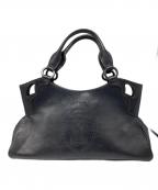 Cartierカルティエ）の古着「ハンドバッグ」｜ブラック