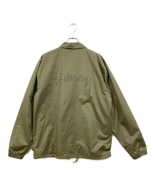 stussy（ステューシー）stussy (ステューシー) CRUIZE COACH JACKET カーキ サイズ:Lの古着・服飾アイテム
