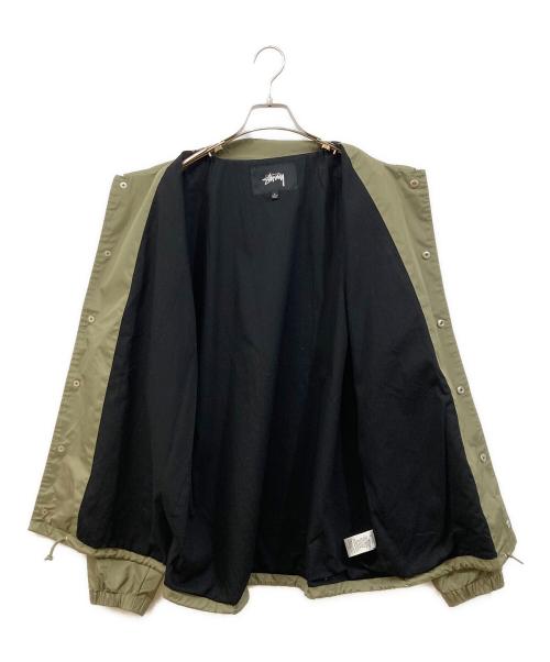 stussy（ステューシー）stussy (ステューシー) CRUIZE COACH JACKET カーキ サイズ:Lの古着・服飾アイテム