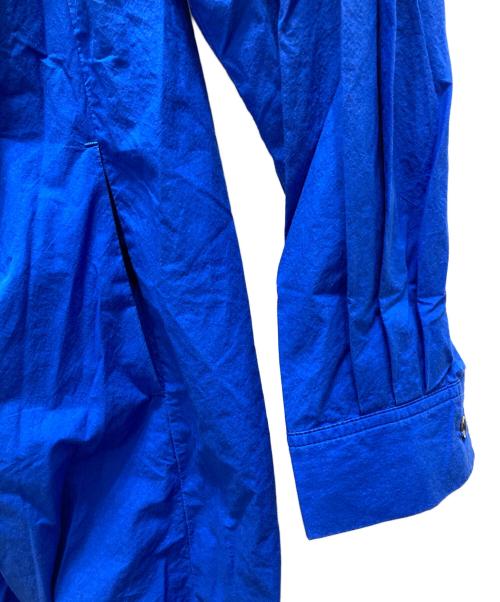 Millanni（ミランニ）Millanni (ミランニ) スクイーズシャツワンピース ブルー サイズ:FREEの古着・服飾アイテム