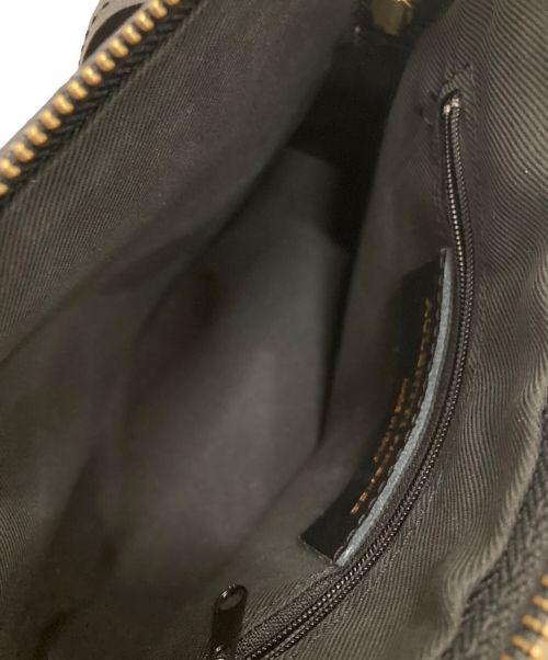 AULENTTI（オウレンティ）AULENTTI (オウレンティ) レザー2WAYショルダーバッグ ブラックの古着・服飾アイテム