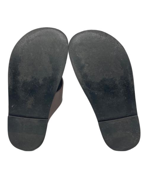 MOHI（モヒ）MOHI (モヒ) トングサンダル ブラウン サイズ:SIZE40の古着・服飾アイテム