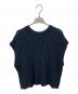 WALANCE (ワランス) 2WAYデザイン編みニットプルオーバー カーディガン ネイビー サイズ:FREE：5000円