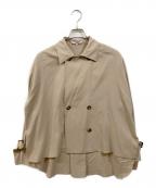 UN3D.アンスリード）の古着「ショートトレンチコート」｜ベージュ