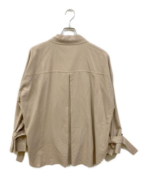 UN3D.（アンスリード）UN3D. (アンスリード) ショートトレンチコート ベージュ サイズ:Freeの古着・服飾アイテム