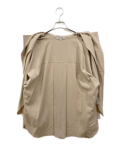 UN3D.（アンスリード）UN3D. (アンスリード) ショートトレンチコート ベージュ サイズ:Freeの古着・服飾アイテム