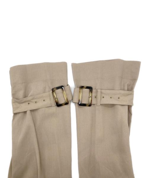 UN3D.（アンスリード）UN3D. (アンスリード) ショートトレンチコート ベージュ サイズ:Freeの古着・服飾アイテム