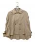 UN3D.（アンスリード）の古着「ショートトレンチコート」｜ベージュ