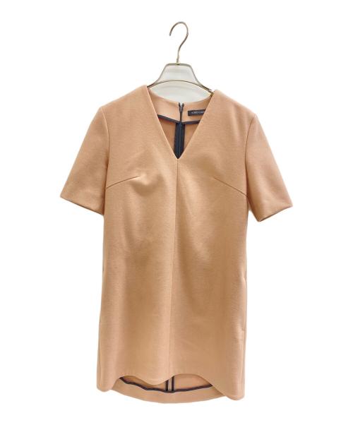 YOKO CHAN（ヨーコチャン）YOKO CHAN (ヨーコチャン) ウールワンピース ピンク サイズ:38の古着・服飾アイテム