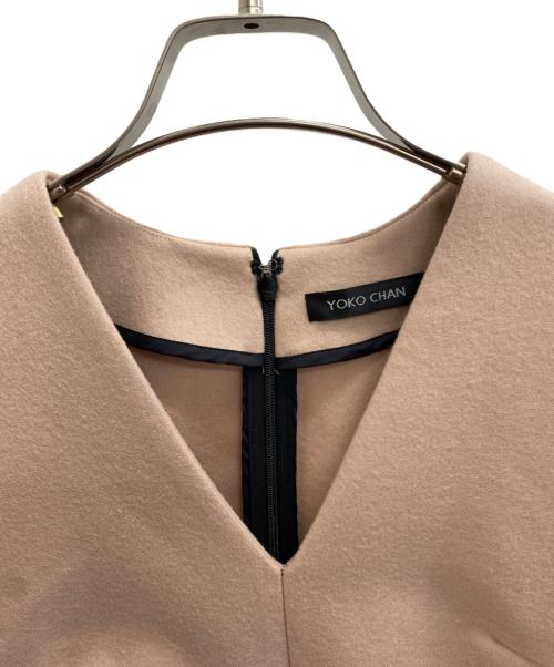 YOKO CHAN（ヨーコチャン）YOKO CHAN (ヨーコチャン) ウールワンピース ピンク サイズ:38の古着・服飾アイテム