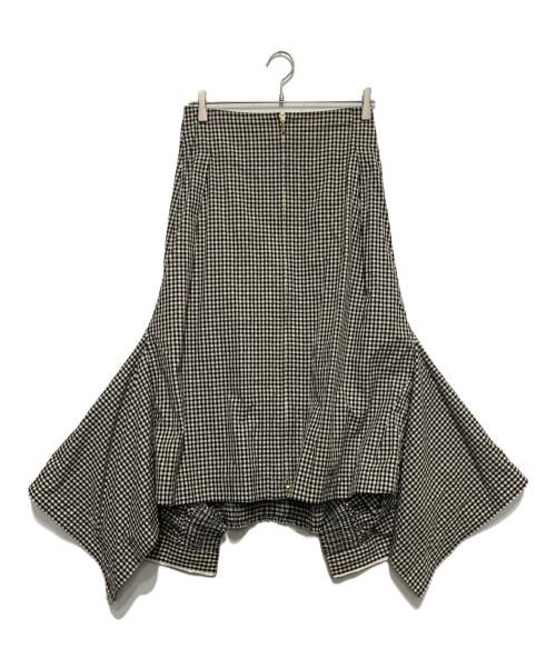 beautiful people（ビューティフルピープル）beautiful people (ビューティフルピープル) 2wayフィッシュテールスカート ブラック サイズ:SIZE38の古着・服飾アイテム