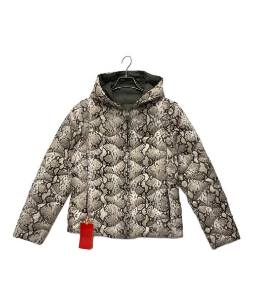 MAX&Co.（マックスアンドコー）MAX&Co. (マックスアンドコー) 2WAYダウンジャケット ベージュ サイズ:42の古着・服飾アイテム