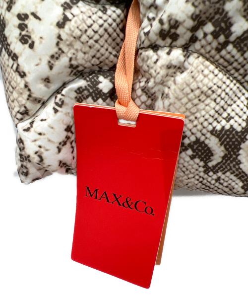 MAX&Co.（マックスアンドコー）MAX&Co. (マックスアンドコー) 2WAYダウンジャケット ベージュ サイズ:42の古着・服飾アイテム