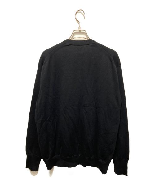 BATONER（バトナ―）BATONER (バトナ―) THE SEAISLAND COTTON CARDIGAN ブラック サイズ:3の古着・服飾アイテム