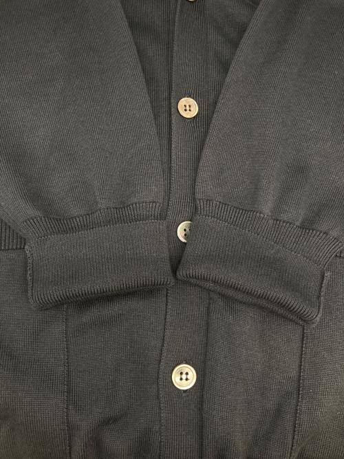 BATONER（バトナ―）BATONER (バトナ―) THE SEAISLAND COTTON CARDIGAN ブラック サイズ:3の古着・服飾アイテム